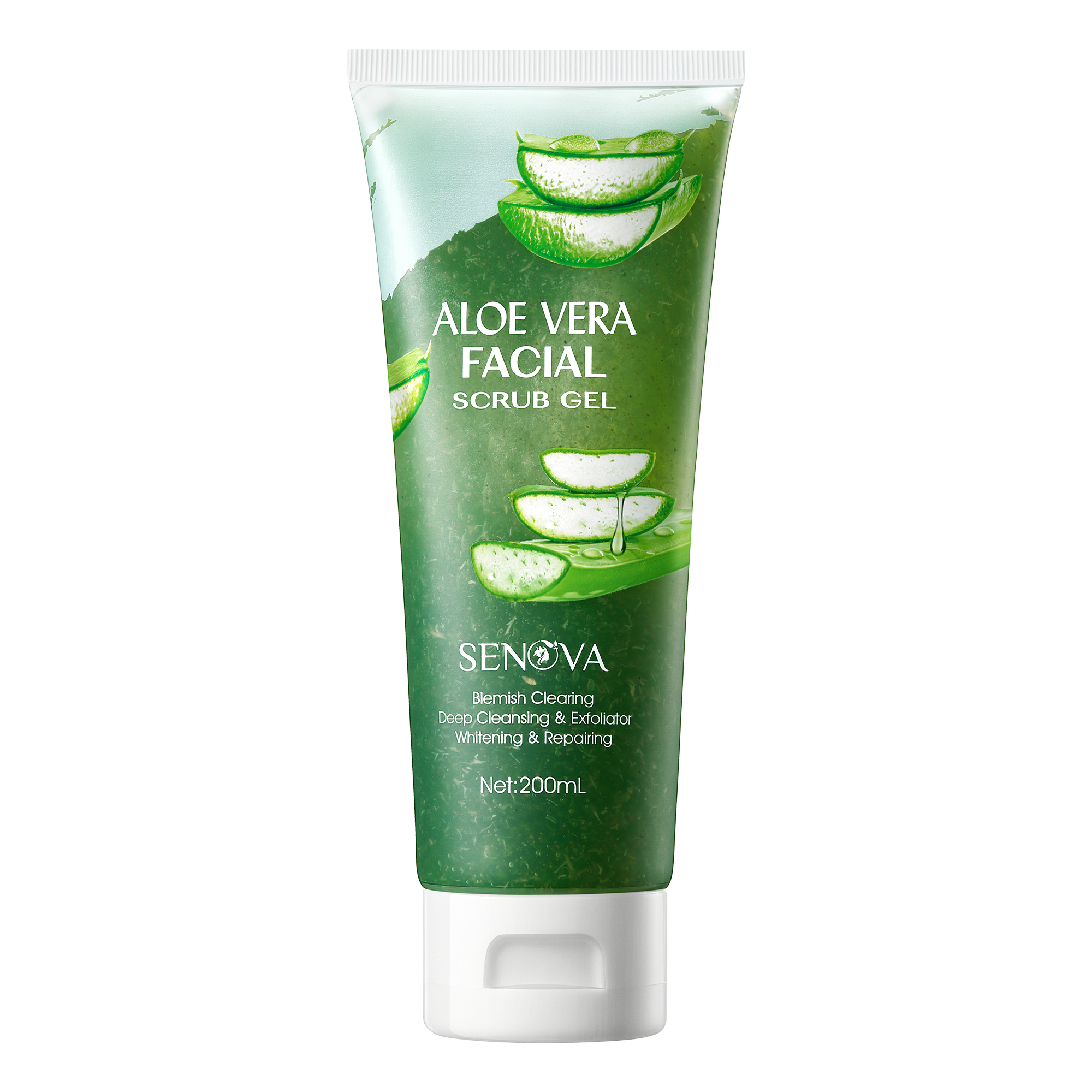 Aloe Vera Facial Scrub Gel